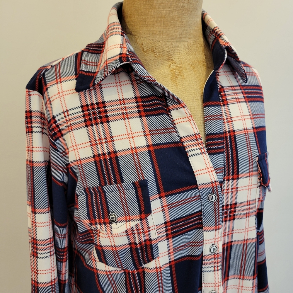 Market & Spruce Perrina Button Down Knit Top